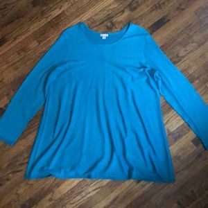 J. Jill Teal Tunic